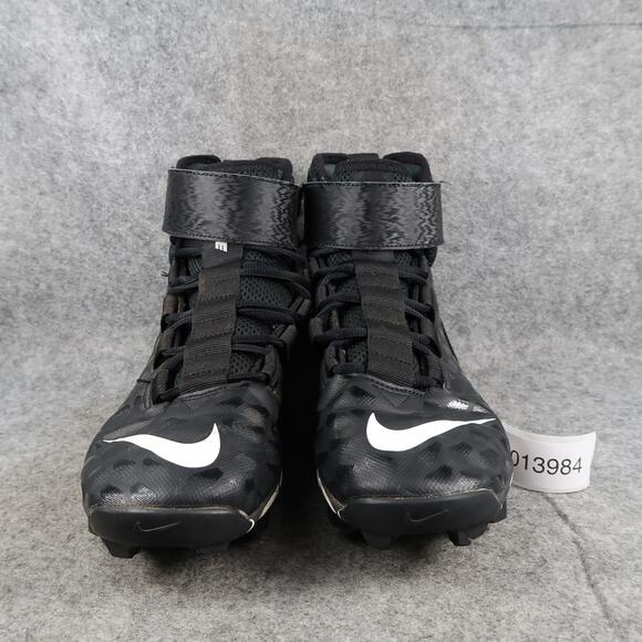 Nike Shoes Mens 8 Football Cleats Force Savage Shark 2 Black White Hook N Loop main image 14